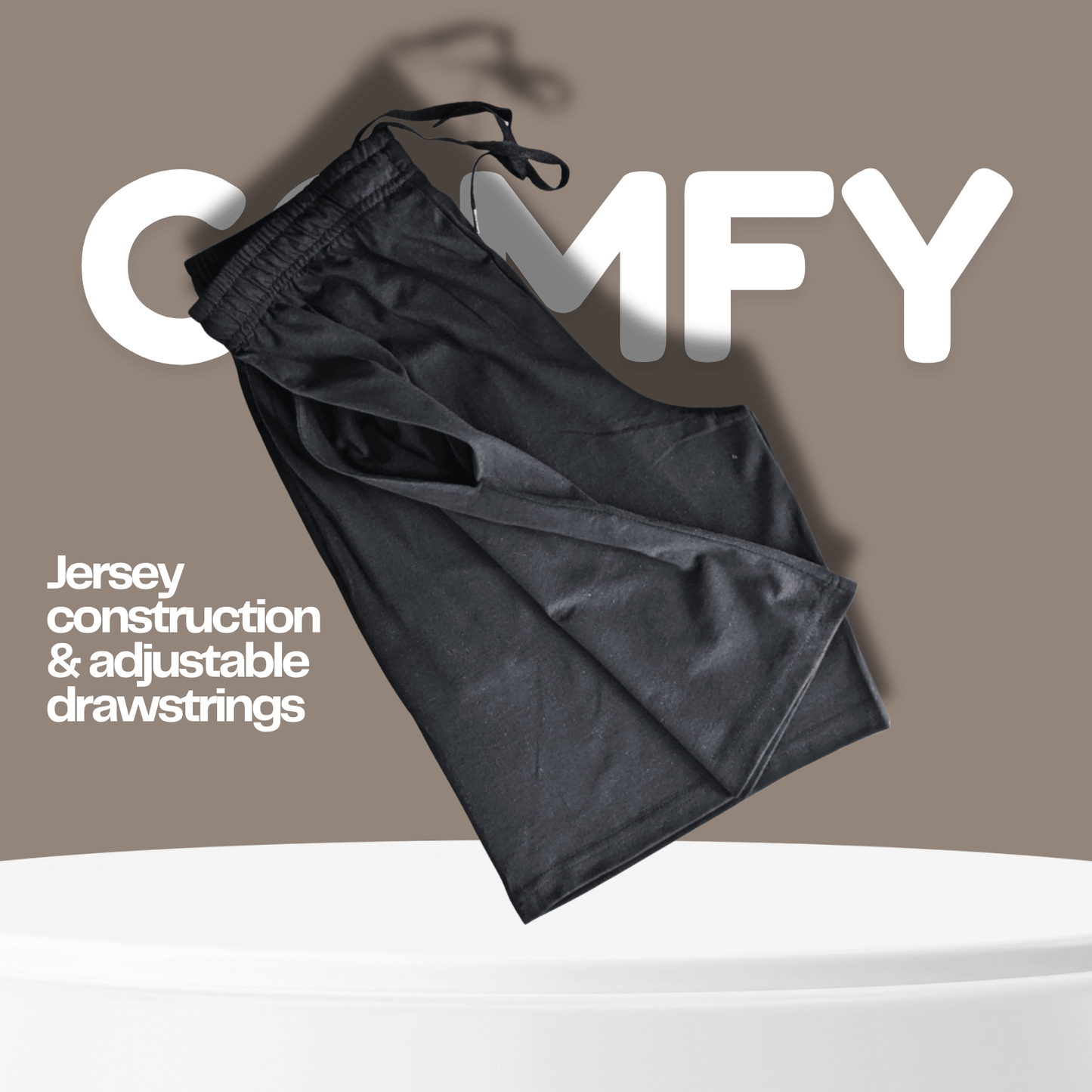 2 Pack Men's Cotton Lounge Shorts Stretchable Available in Black Navy Grey Durable and Cozy Loungewear Medium to 5X-Large by Sock Stack Lounge Short