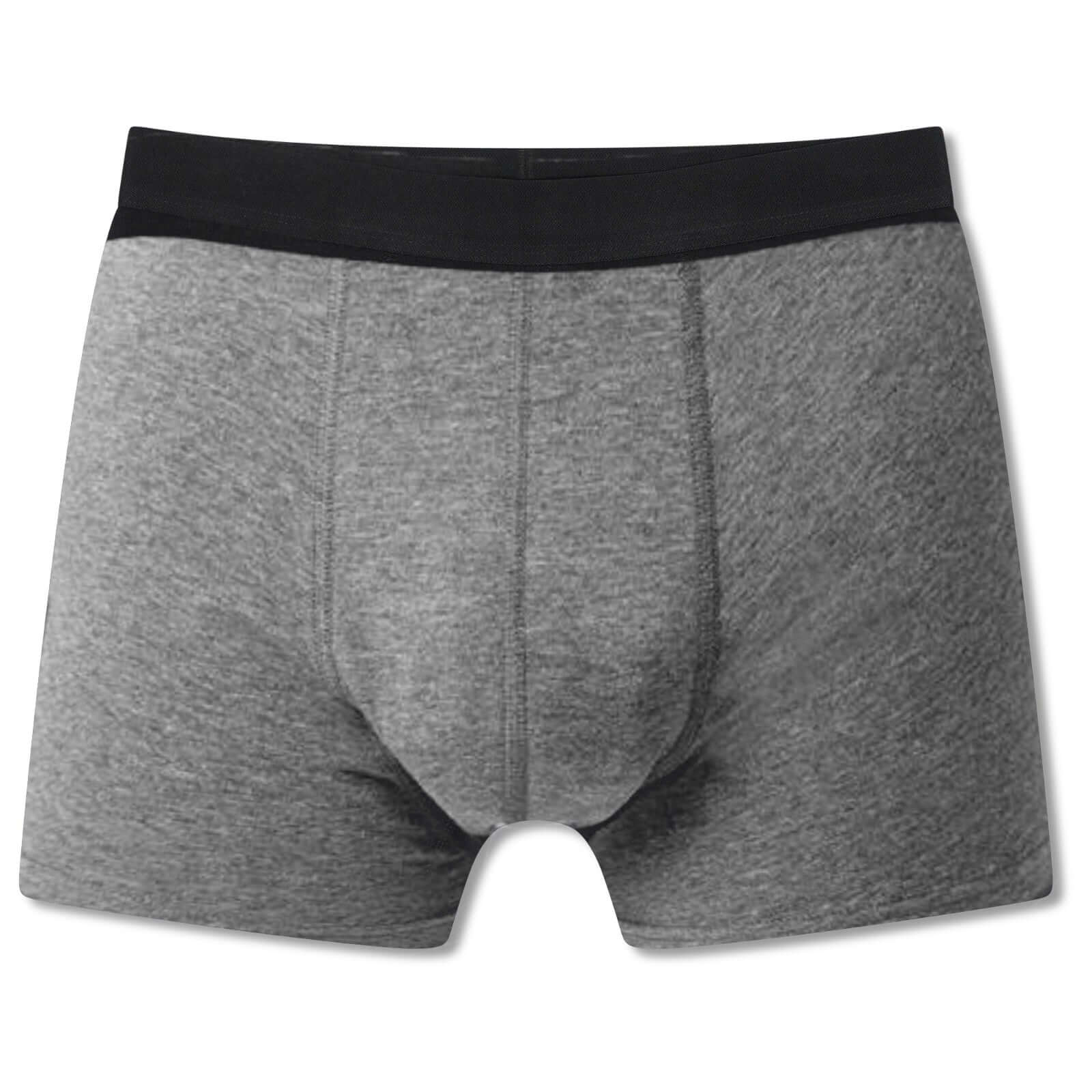 6 Pack Assorted Cotton Stretch Boxer Shorts Menswear Classic Activewear Breathable Comfort Fit Underwear with Waistband Black Navy Grey Boxershorts MB04 by Sock Stack Boxer Shorts