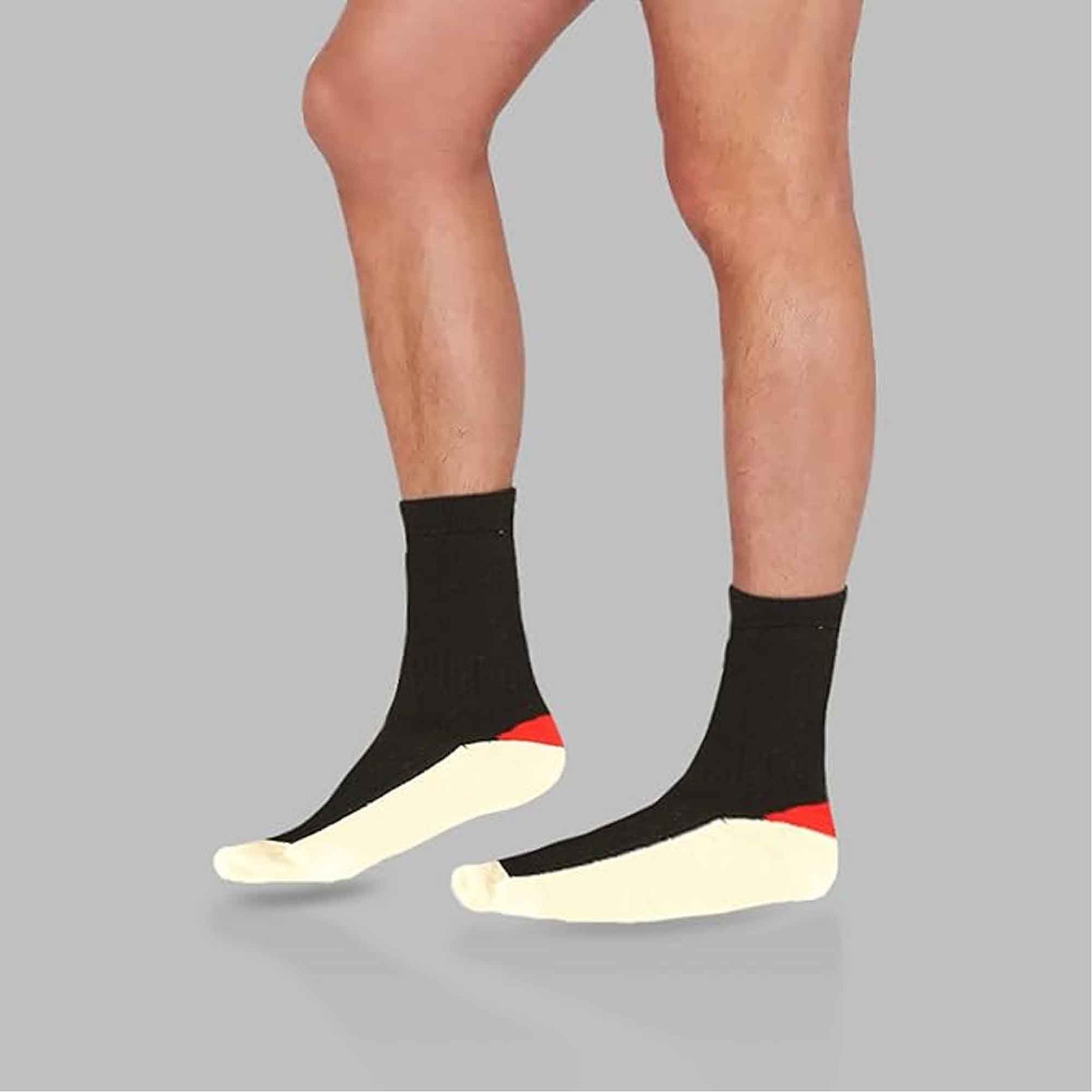 6 Pairs Mens Lambs Wool Sole Work Boot Socks Reinforced Heel Toe Durable Warm Construction Hiking Outdoor Sizes 6-11 UK by Sock Stack ASSORTED / 6-11 Socks