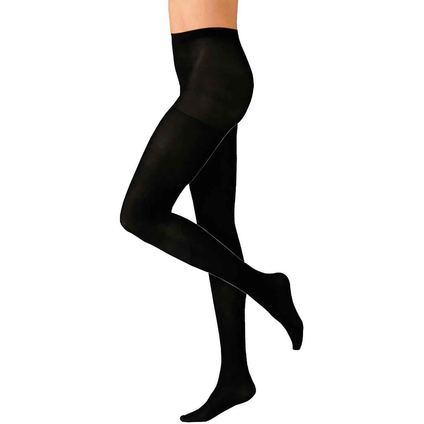 Pack of 3 Women's Black Thermal Tights 140 Denier Soft Cozy Winter Warmth Comfortable Fit Multiple Sizes Ideal for Cold Weather Fashion by Heatwave Thermalwear Tights