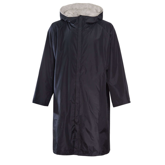 Unisex Adults Waterproof Windproof Changing Robe Hooded Outdoor Coat for Beach Swimming Surfing Warm Fleece Lining by Heatwave Thermalwear Changing Robe