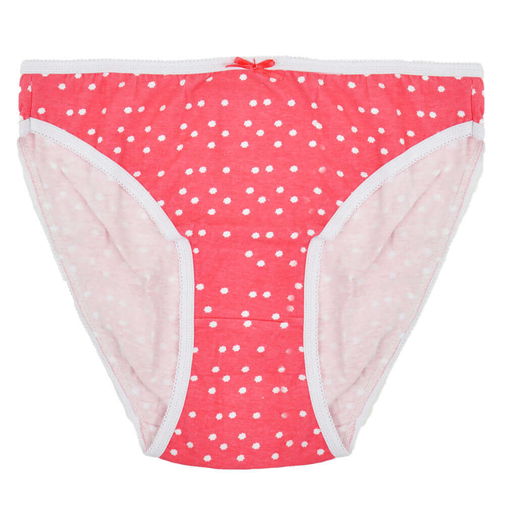Pack of 10 Womens High Leg Cotton Briefs Comfortable Stretchable Underwear Assorted Colours Breathable Soft Waistband Ideal for All Body Types Durable by Daisy Dreamer Underwear