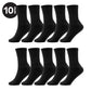 10 Pairs Kids Athletic Sport Socks Cushioned Breathable Durable for Running Hiking Football Boys Girls Anti-Blister Moisture-Wicking by Sock Stack. Buy now for £8.00.