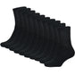 10 Pairs Kids Athletic Sport Socks Cushioned Breathable Durable for Running Hiking Football Boys Girls Anti-Blister Moisture-Wicking by Sock Stack. Buy now for £8.00.
