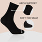 10 Pairs Women's Black Ankle Socks Breathable Super Soft Modal Cotton for Everyday Wear Size 4-8 Moisture-Wicking Durable by Sock Stack. Buy now for £8.00.