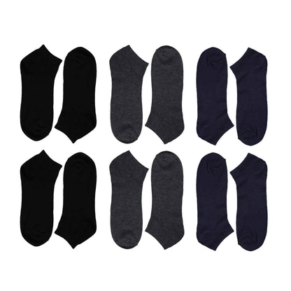 12 Pairs Mens Breathable Sport Trainer Socks with Arch Brace Support and Anti-Crimping Design for Running Gym Workouts Durable Cotton Blend White and Black Sizes UK 6-11 by Sock Stack ASSORTED / 6-11 Socks