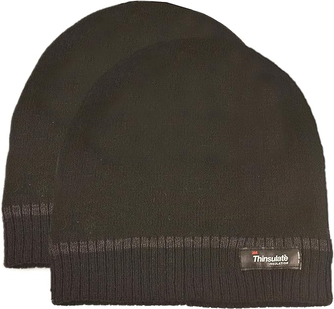 Pack Of 2 Men's Stripe 3M Thinsulate Insulation Hat Fleece Knitted. Buy now for £10.00. A Hats by Sock Stack. 3M, beanie, black, camping, fishing, hat, Mens, navy, outdoor, skiing, snow, sports, stripe, striped, stripes, thermal, thinsulate, winter.