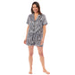 Women's Satin Silk Short Pyjama Set Soft Breathable Nightwear Loungewear PJs Black Pink Grey UK Sizes 8-22 by Daisy Dreamer. Buy now for £10.00.