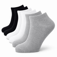Sock Stack Womens Trainer Socks 6 or 12 Pairs Cotton Rich Ankle Socks