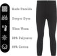 2 Pack Boys Thermal Trousers Long Johns Black Baselayer for Schoolwear Camping Skiing High-Quality Moisture-Wicking Comfortable Fit Elastic Waistband Durable Winter Wear Ages 3-15 by Heatwave Thermalwear. Buy now for £15.00.