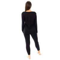 2-Pack Women's Thermal Long Sleeve Tops Base Layer Insulated Warm Underwear for Outdoor Sports Running Hiking Cold Weather Workwear by Heatwave Thermalwear Thermal Underwear