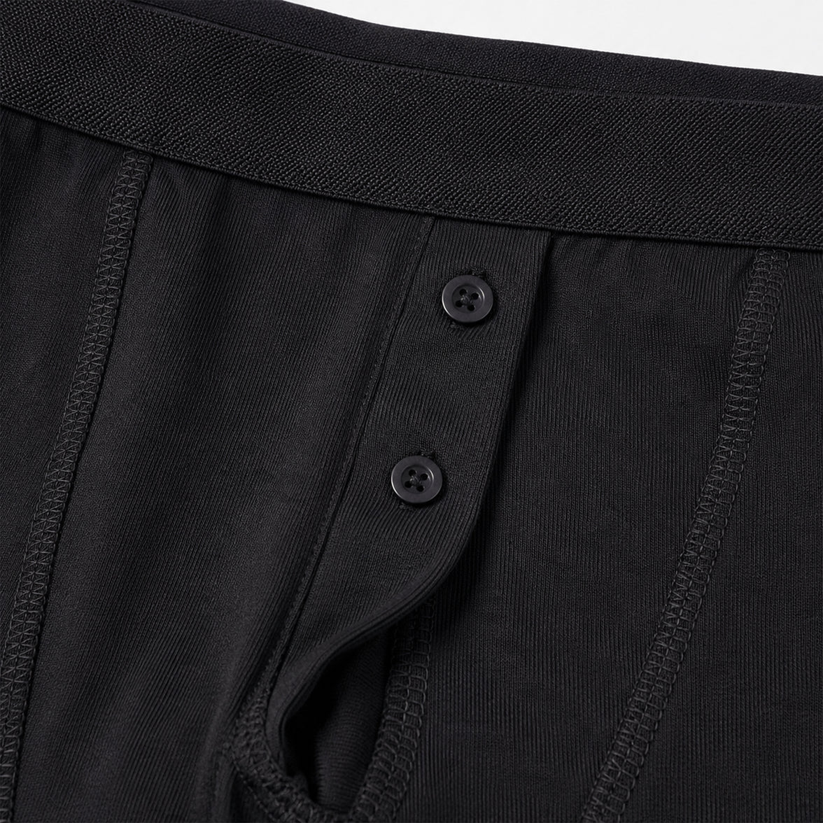 Sock Stack Men's Cotton Button Fly Boxer Shorts Pack Of 5 Breathable Stretch Gym Sports