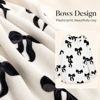 Daisy Dreamer oversized hooded blanket hoodie for women, soft fleece with bows, Highland cow, and candy cane design.