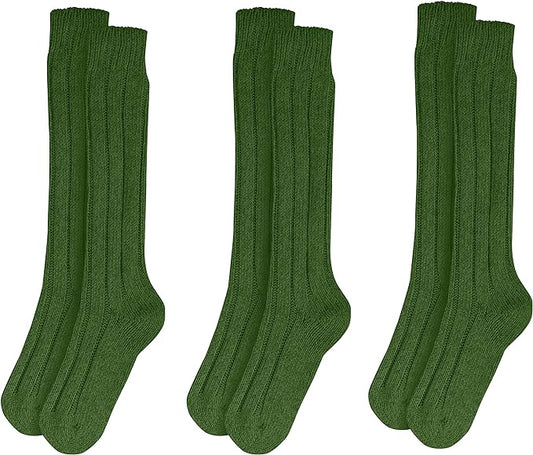 3-Pack Men's Army Green Thermal Military Socks with Terry Cushioning Reinforced Toe Seams Arch Supports Durable Breathable Size 6-11 by Sock Stack. Buy now for £9.00.