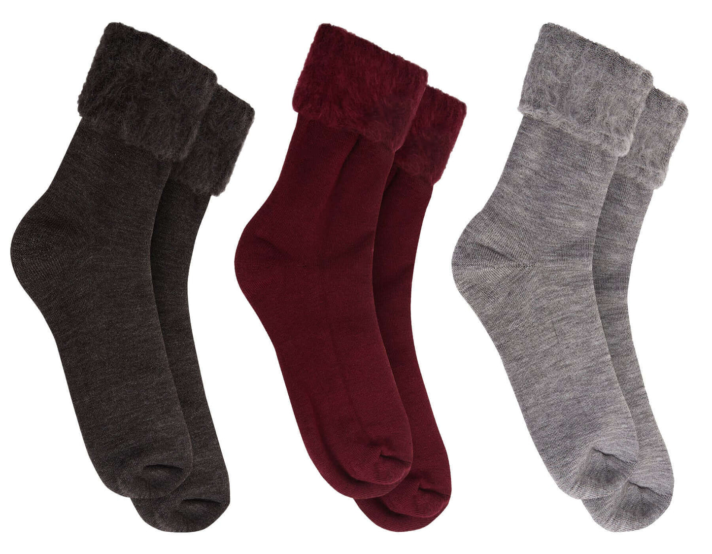 3 Pack Mens Super Soft Fluffy Thermal Bed Socks Warm Cozy Stylish Designs UK Sizes 6-11 Perfect Gift by Sock Stack. Buy now for £8.00.