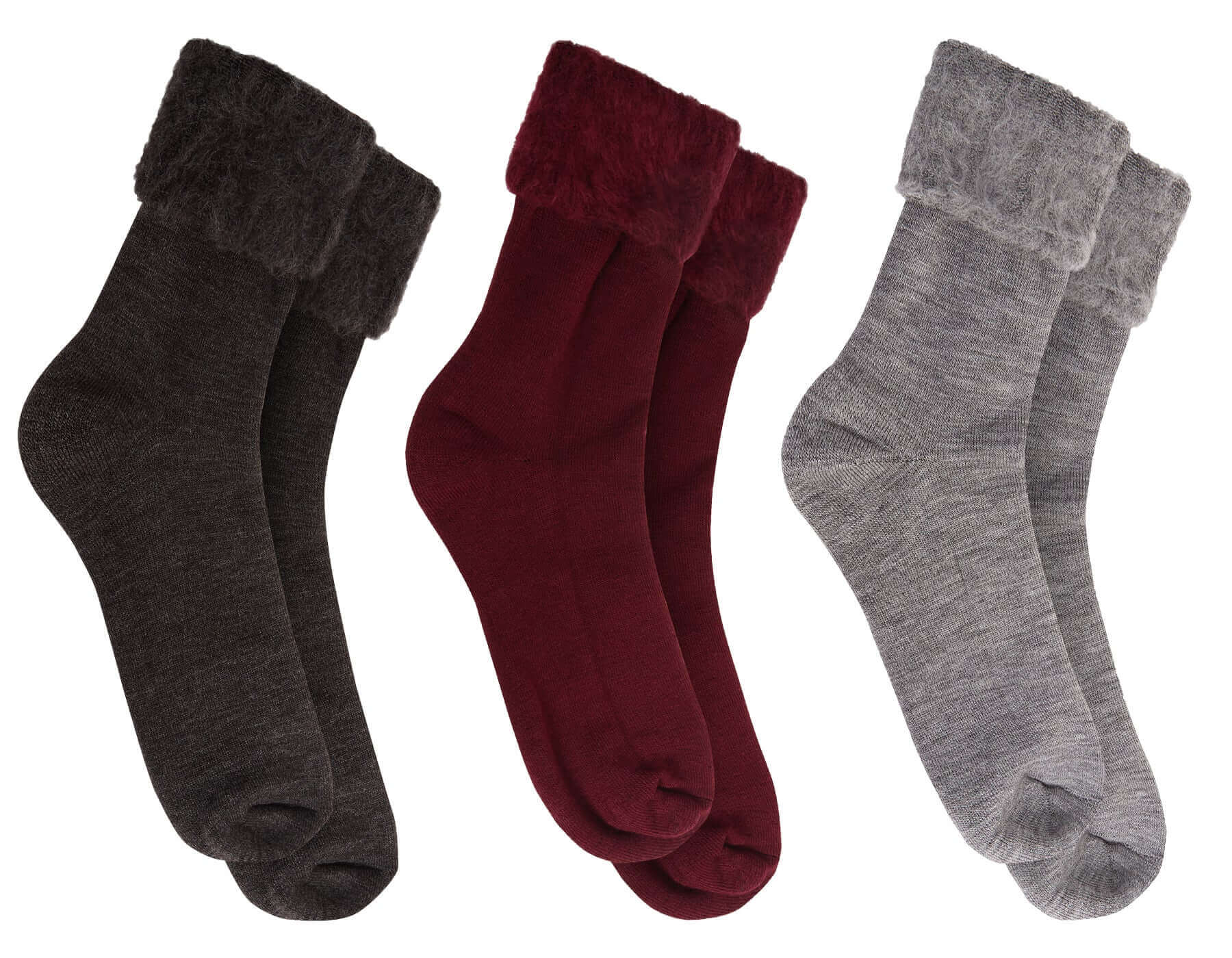 3 Pack Mens Super Soft Fluffy Thermal Bed Socks Warm Cozy Stylish Designs UK Sizes 6-11 Perfect Gift by Sock Stack. Buy now for £8.00.