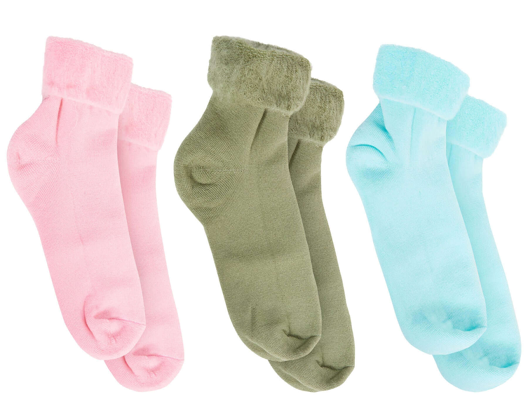 3 Pack Womens Thermal Bed Socks Super Soft Winter Slipper Socks Cozy Nighttime Warm Footwear for Cold Feet with Snug Fit UK Sizes 4-7 by Sock Stack. Buy now for £8.00.