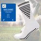 3 Pairs White Anti Slip Football Grip Socks for Men Sports Socks for Gym Running Yoga Trekking Hiking by Sock Stack. Buy now for £9.00.