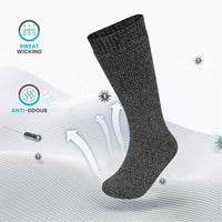 3 Pack Mens Wellington Boot Socks Durable Cushioned Reinforced Heel and Toe for Outdoor Work and Hiking Comfortable Fit UK Sizes 6-11 by Sock Stack ASSORTED / 6-11 Socks