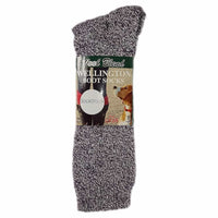 3 Pairs Ladies Wellington Boot Socks Warm Thermal Knee-High Outdoor Hiking Wool Blend Moisture-Wicking Assorted Colors Size UK 4-8 EU 37-40 by Sock Stack UK | 4-8 / ASSORTED COLOUR Socks
