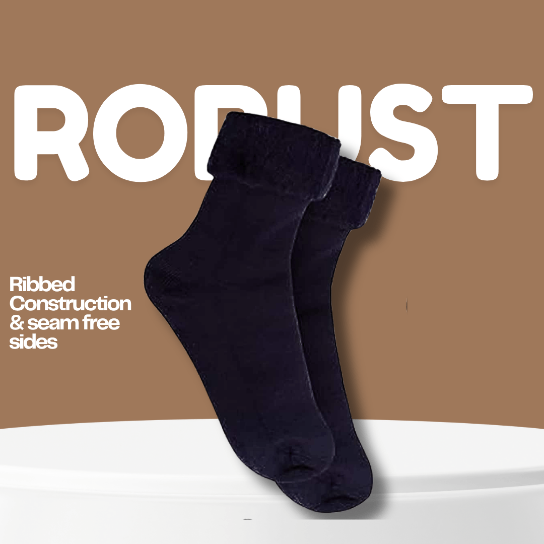 3 Pairs Mens Super Soft Fluffy Thermal Bed Socks Warm Cozy Stylish Designs UK Sizes 6-11 Perfect Gift by Sock Stack Socks