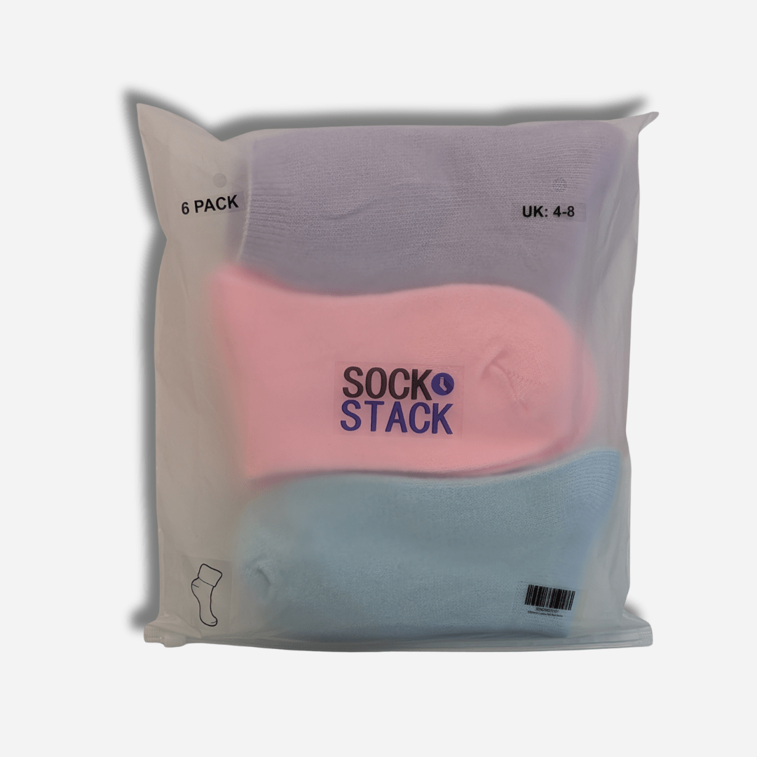 3 Pairs Womens Thermal Bed Socks Super Soft Winter Slipper Socks Cozy Nighttime Warm Footwear for Cold Feet with Snug Fit UK Sizes 4-7 by Sock Stack Socks