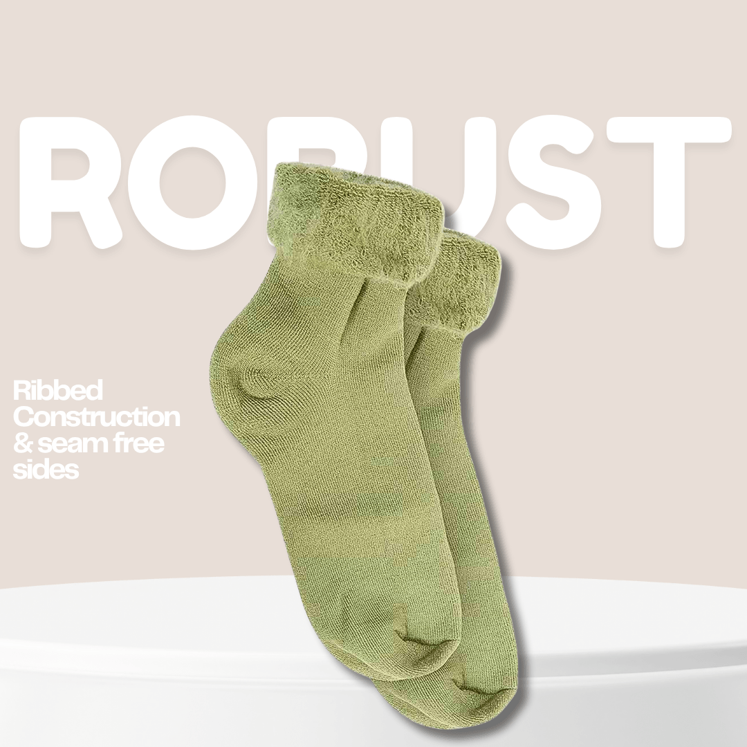 3 Pairs Womens Thermal Bed Socks Super Soft Winter Slipper Socks Cozy Nighttime Warm Footwear for Cold Feet with Snug Fit UK Sizes 4-7 by Sock Stack Socks