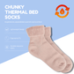 3 Pairs Womens Thermal Bed Socks Super Soft Winter Slipper Socks Cozy Nighttime Warm Footwear for Cold Feet with Snug Fit UK Sizes 4-7 by Sock Stack Socks