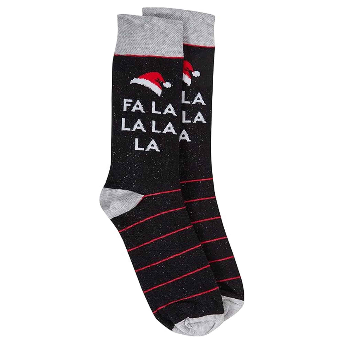 4 Pack Men's Christmas Socks Cotton Rich Festive Designs Cozy Winter Novelty Gifts UK 6-11 by Sock Stack 6-11 Socks