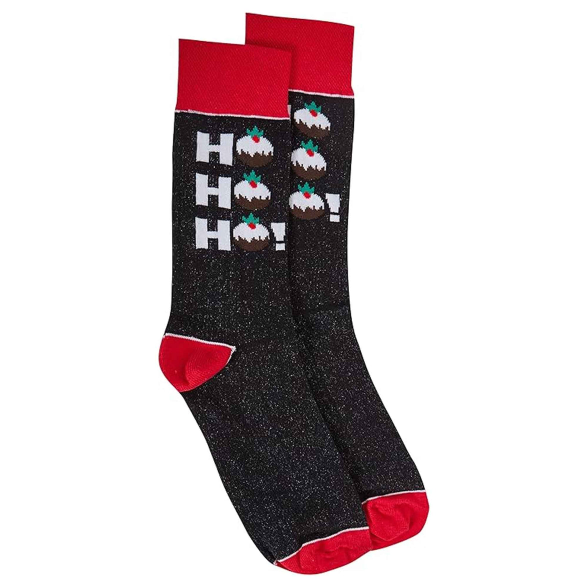 4 Pack Men's Christmas Socks Cotton Rich Festive Designs Cozy Winter Novelty Gifts UK 6-11 by Sock Stack 6-11 Socks