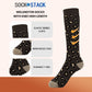 4 Pack Women’s Wellington Animal Print Socks Long Welly Socks Outdoor Warm Durable & Soft Fit UK Size 4‑8 by Sock Stack ANIMAL PRINT Socks