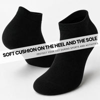 Sock Stack Men's Trainer Socks 6 Pairs Lightweight Cotton Blend Ankle With Arch Support