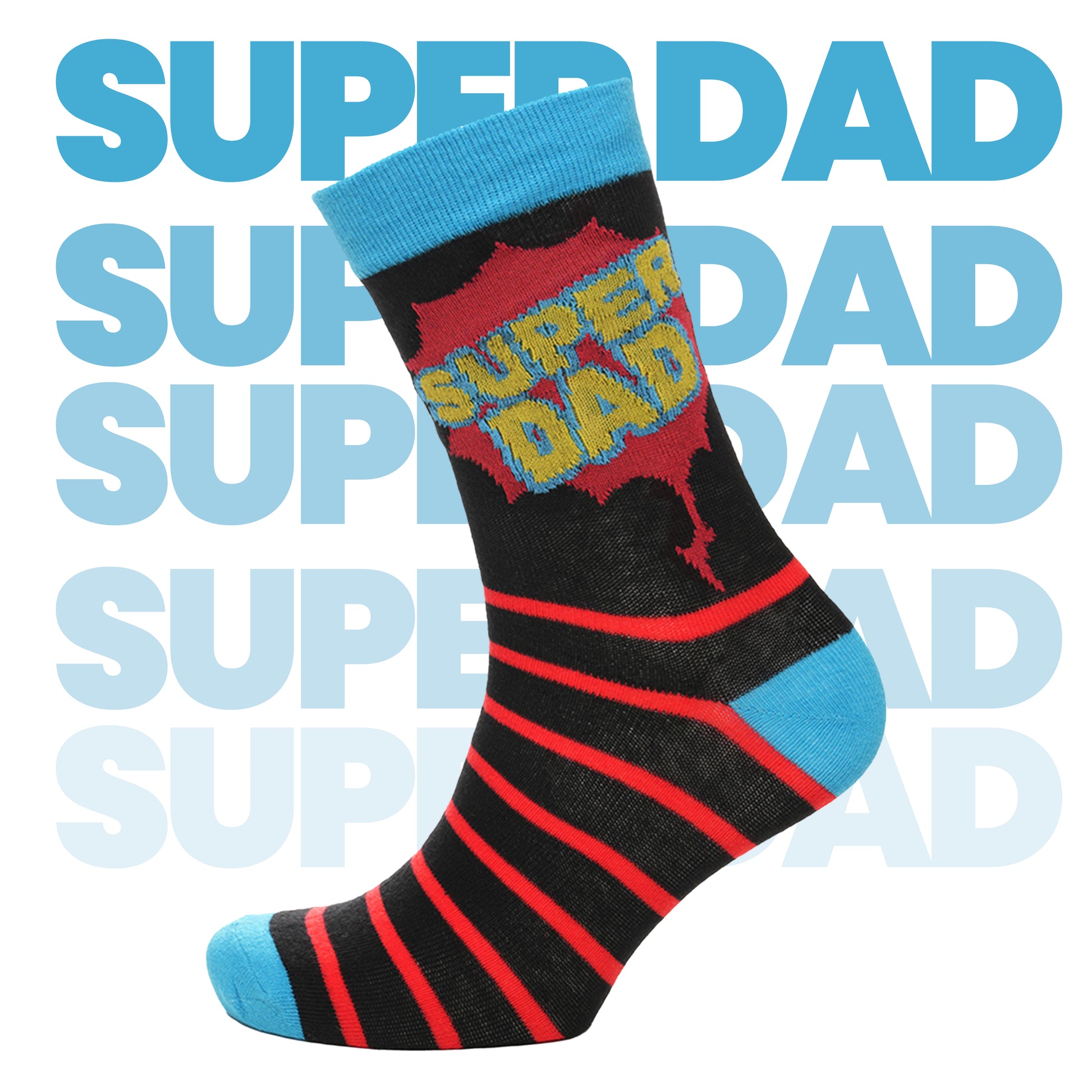 5 Pack Mens Cotton Rich Novelty Dad Socks Colourful Breathable Fun Gift for Fathers Day & Birthdays By Sock Stack. Buy now for £9.00.