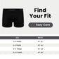 6 Pack Boys Boxer Shorts Cotton Rich Black Moisture-Wicking Button Fly Elasticated Breathable Underwear for Active Kids by Sock Stack. Buy now for £10.00.