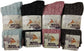 6 Pairs Chunky Wool Thermal Socks for Women Warm Thick Insulated Winter Socks for Outdoor Activities and Work Boots Size UK 4-7 EU 37-40 Assorted Colours Sock Stack. Buy now for £12.00.