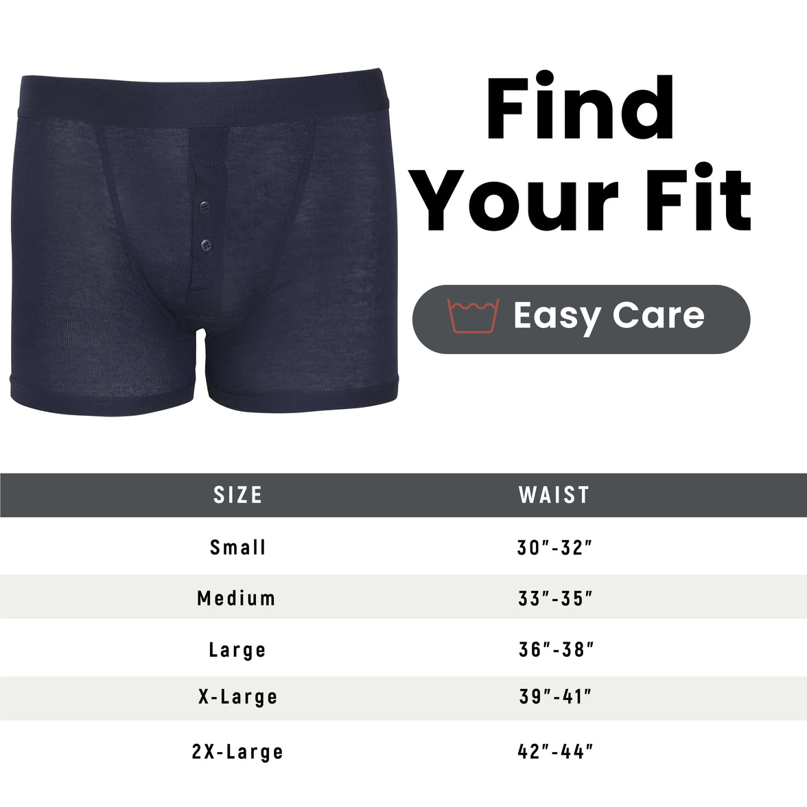 6 Pack Blue Navy Striped Cotton Stretch Boxer Shorts Menswear Classic Breathable Activewear Soft and Durable Underwear by Sock Stack Boxer Shorts