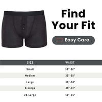 6 Pack Cotton Stretch Boxer Shorts Menswear Classic Activewear Breathable Underwear Soft and Durable Boxershorts for Men Black Navy Grey MB09 by Sock Stack Boxer Shorts