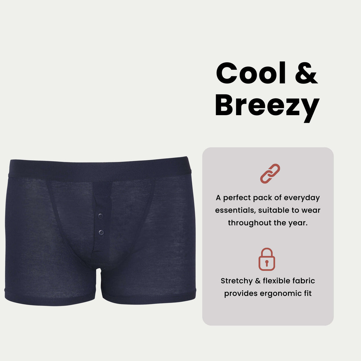 6 Pack Cotton Stretch Boxer Shorts Menswear Classic Activewear Breathable Underwear Soft and Durable Boxershorts for Men Black Navy Grey MB09 by Sock Stack Boxer Shorts