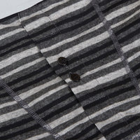 6 Pack Striped Black Grey Cotton Stretch Boxer Shorts Menswear Classic Activewear Breathable Soft and Durable Underwear for Men by Sock Stack Boxer Shorts