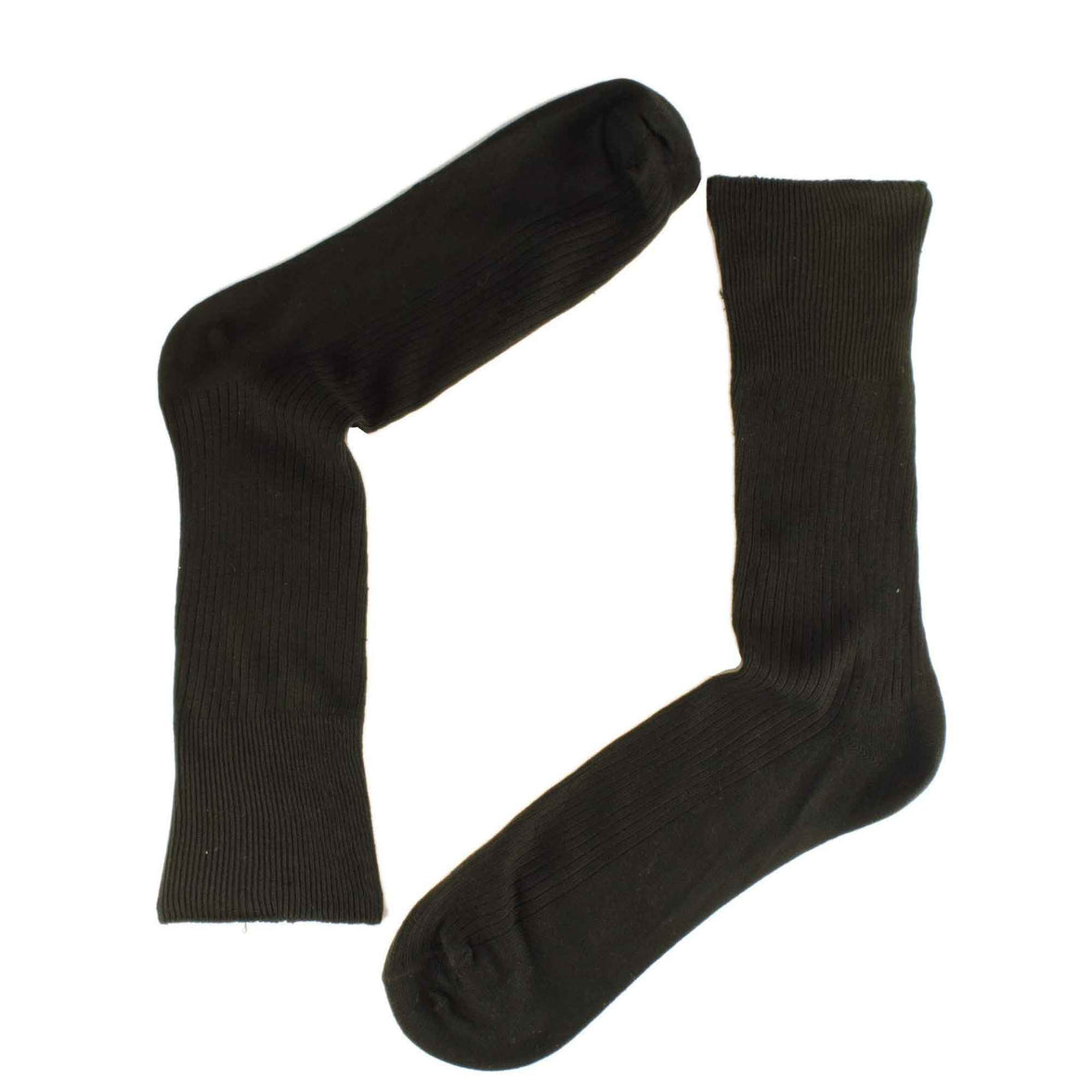 6 Pairs Mens 100 Percent Cotton Loose Top Diabetic Friendly Non Elastic Socks Moisture Wicking Breathable Antibacterial Comfortable Daily Wear Assorted Colours by Sock Stack Socks