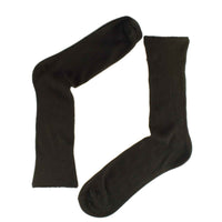 6 Pairs Mens 100 Percent Cotton Loose Top Diabetic Friendly Non Elastic Socks Moisture Wicking Breathable Antibacterial Comfortable Daily Wear Assorted Colours by Sock Stack Socks
