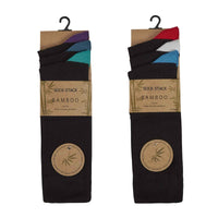 6 Pairs Mens Bamboo Socks Argyle Stripe Breathable Moisture-Wicking Casual Suit Anti-Odor Soft Grip Elastic Hand-Linked Toe Seam UK 6-11 EUR 39-45 Sock Stack Socks