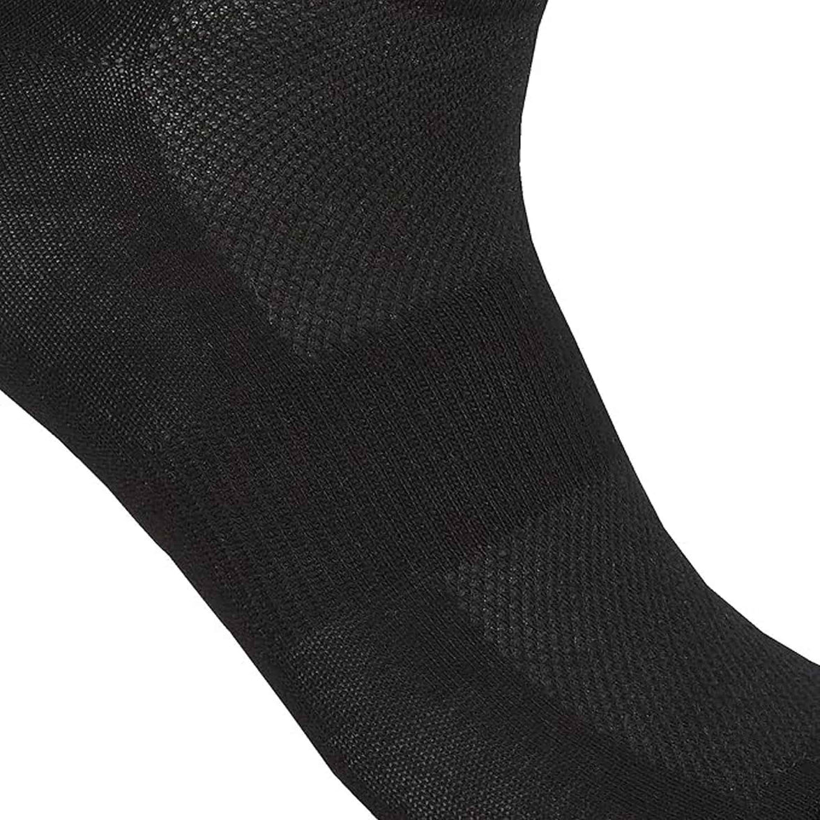 6 Pairs Mens Bamboo Sports Liner Socks Antibacterial Moisture Wicking Hypoallergenic for Gym Running Summer Sensitive Skin Black White Grey UK 6-11 by Sock Stack Socks