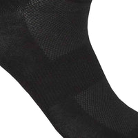 6 Pairs Mens Bamboo Sports Liner Socks Antibacterial Moisture Wicking Hypoallergenic for Gym Running Summer Sensitive Skin Black White Grey UK 6-11 by Sock Stack Socks