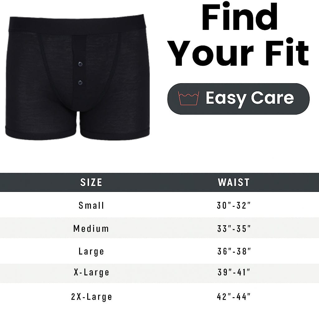 6 Pairs Mens Boxer Short Ribbed Boxers Cotton Stretch Boxershorts Underwear Black MB09- SMALL by Sock Stack Boxer Shorts