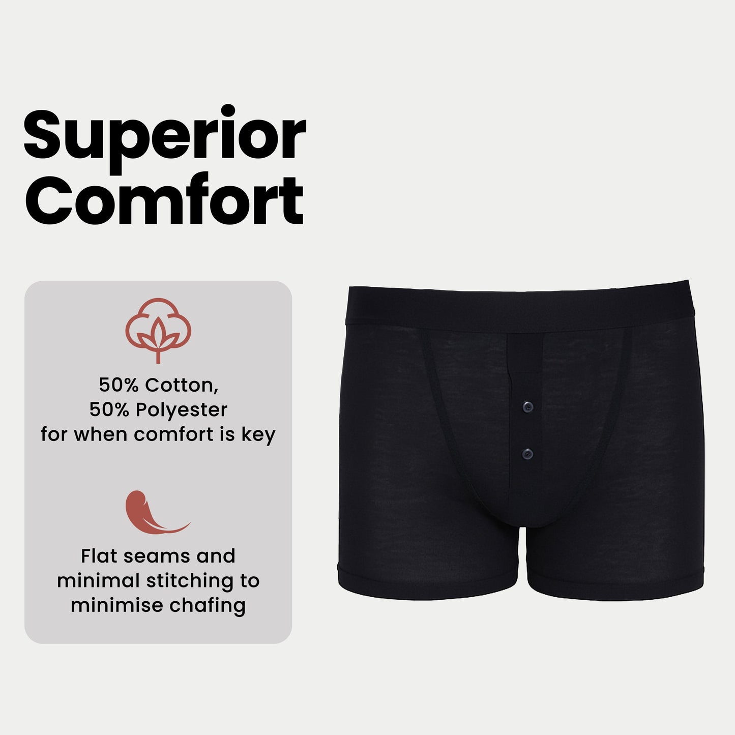 6 Pairs Mens Boxer Short Ribbed Boxers Cotton Stretch Boxershorts Underwear Black MB09- SMALL by Sock Stack Boxer Shorts