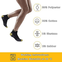 6 Pairs Mens Crew Work Boot Socks Reinforced Heel and Toe Durable Cotton Polyester Blend Breathable Moisture-Wicking Ideal for Construction Hiking by Sock Stack ASSORTED / 6-11 Socks