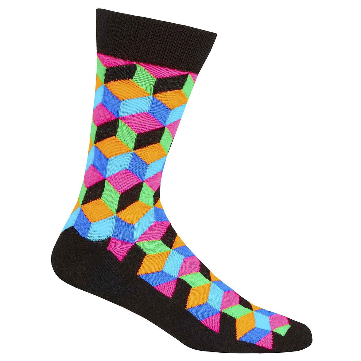 6 Pairs Mens Fun Novelty Cotton Rich Socks Comfortable Breathable with Sculpted Heels and Toes Assorted Styles Perfect Fit UK 6-11 EUR 39-45 by Sock Stack Socks