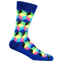 6 Pairs Mens Fun Novelty Cotton Rich Socks Comfortable Breathable with Sculpted Heels and Toes Assorted Styles Perfect Fit UK 6-11 EUR 39-45 by Sock Stack Socks