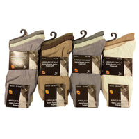 6 Pairs Mens Luxury Super Soft Cotton Modal Dress Socks Lightweight Comfortable Breathable Formal Business Socks in Assorted Colours UK Sizes 6-11 EU Sizes 39-45 by Sock Stack LIGHT ASSORTED / 6-11 Socks